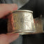 Antique Silver Napkin Ring Cuff Bracelet - BARKER BROTHERS