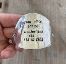 Stamped Spoon Bracelet - BEFORE ALICE GOT TO WONDERLAND - #5154