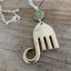 Fork Elephant Necklace - #5171