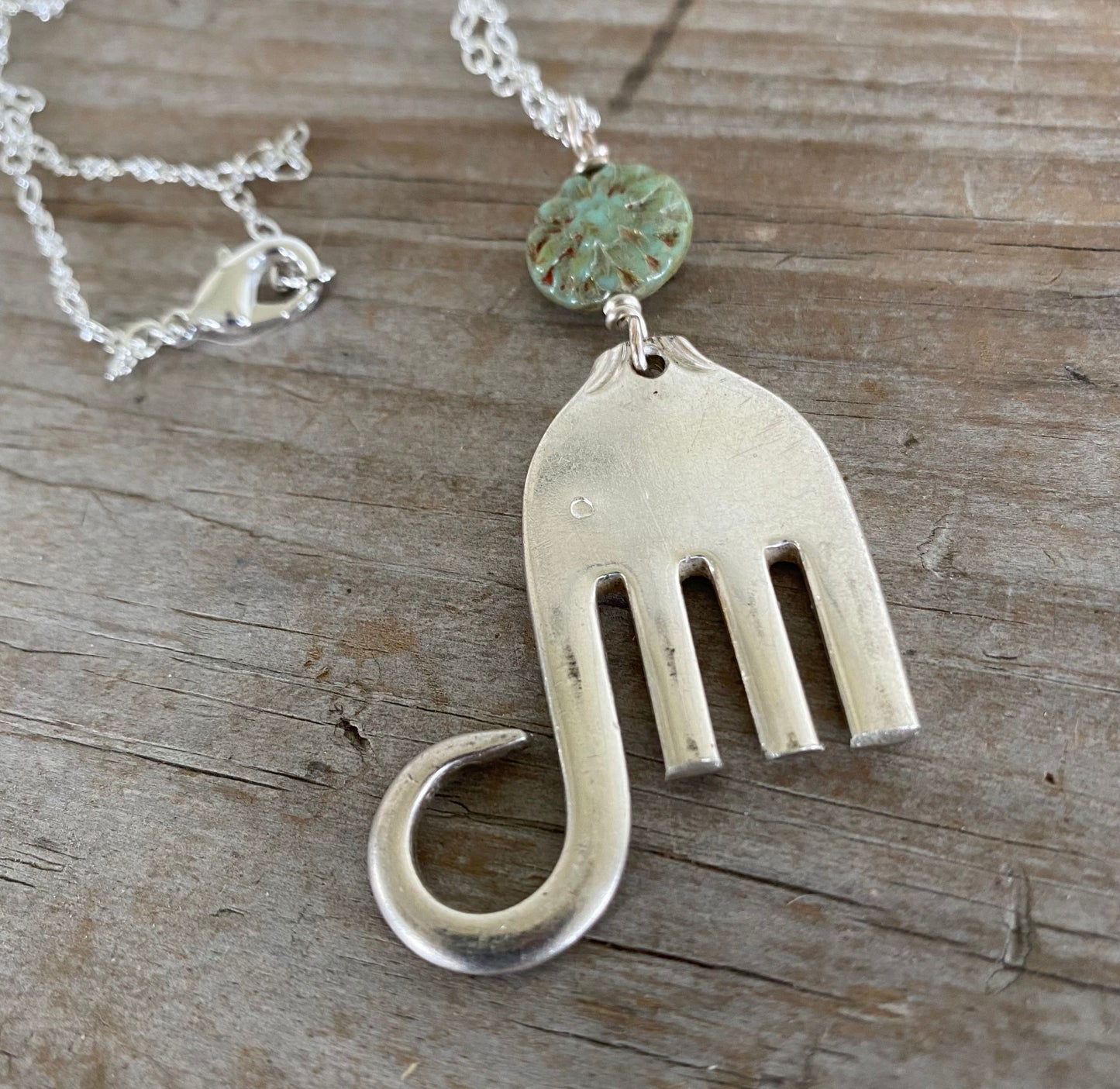 Fork Elephant Necklace - #5171