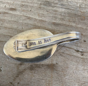 Spoon Money Clip - CENTURY - LOVE IS LOVE - #5181