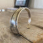 Hand-stamped spoon cuff bracelet from William A. Rogers Croydon/Mary Lee pattern with REMEMBER message