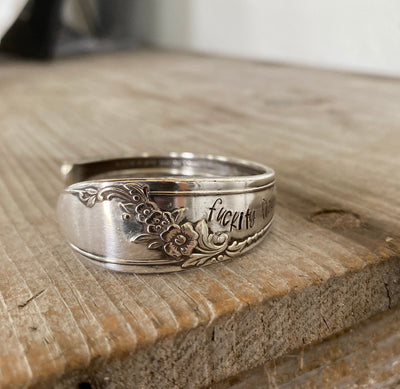 Spoon Cuff Bracelet - FUCKITY FUCK FUCK - Queen Bess - #5197