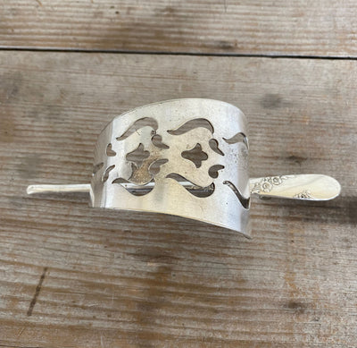 SALE Cake Server Hair Barrette - BRIDAL WREATH