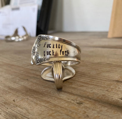 Spoon Cuff Bracelet - FUCKITY FUCK FUCK
