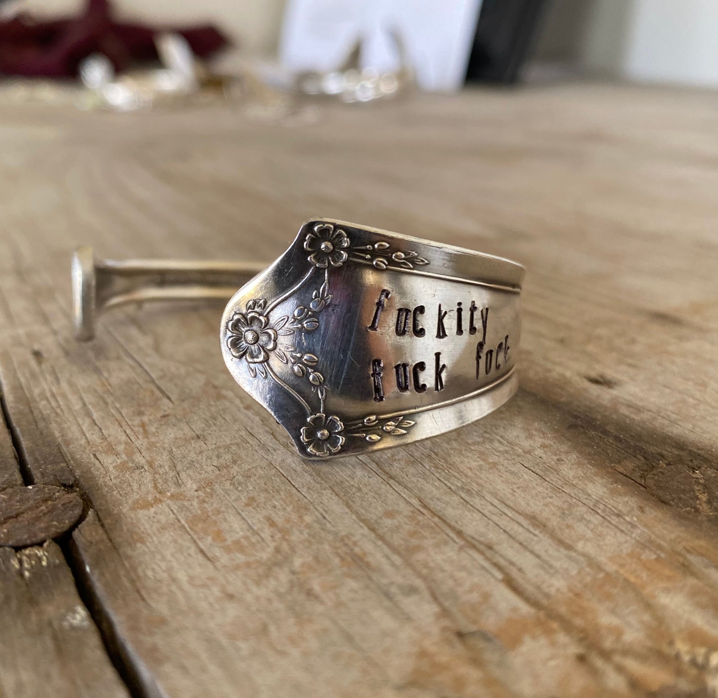 Spoon Cuff Bracelet - FUCKITY FUCK FUCK