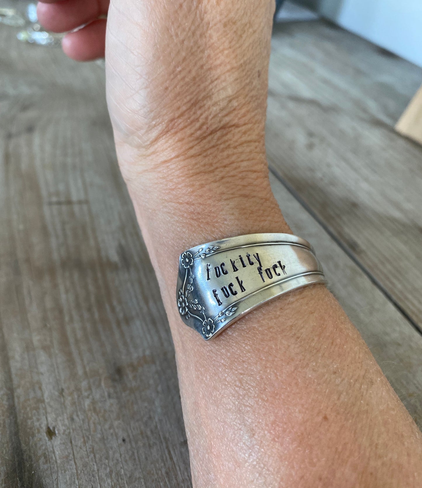 Spoon Cuff Bracelet - FUCKITY FUCK FUCK