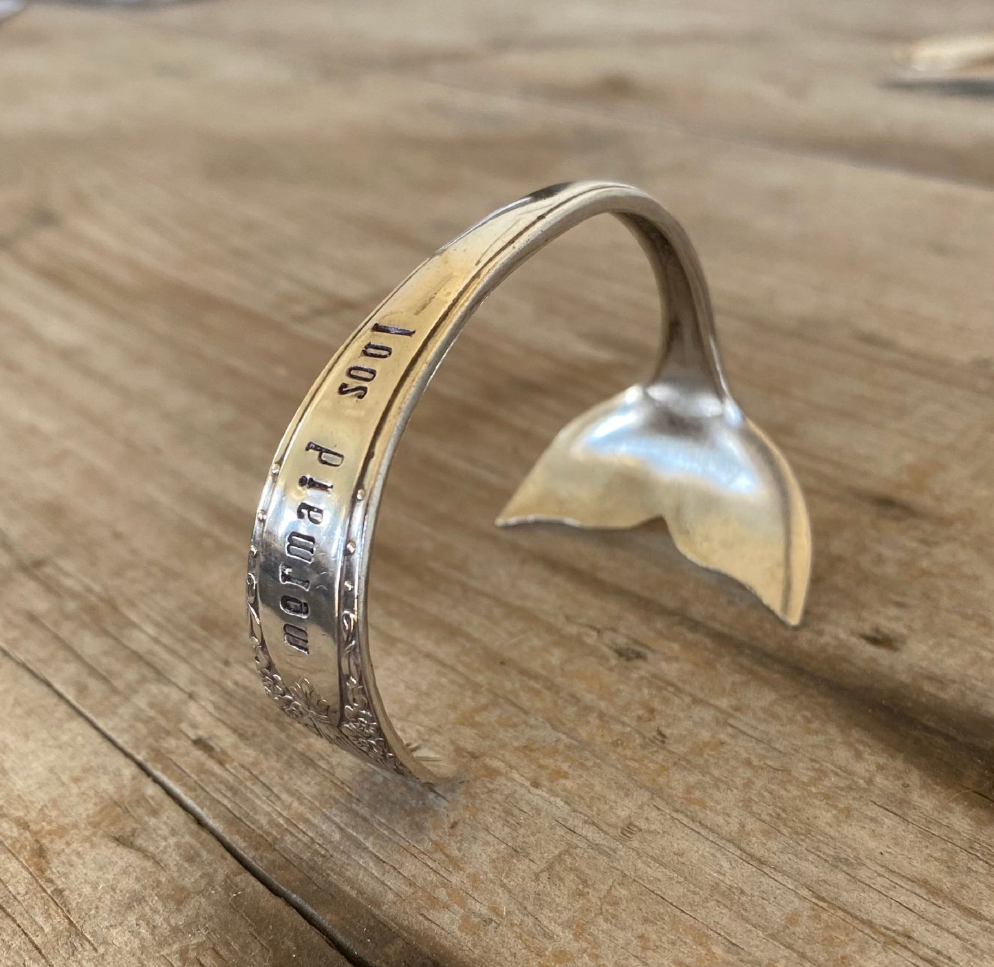 Spoon Cuff Bracelet - MERMAID SOUL - RADIANCE - #5220
