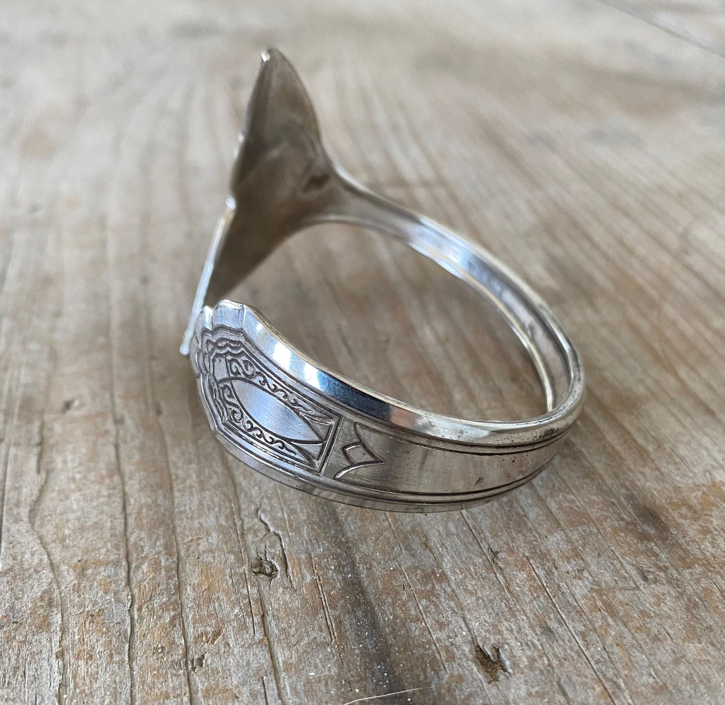 Spoon Cuff Bracelet - Mermaid Whale Tail