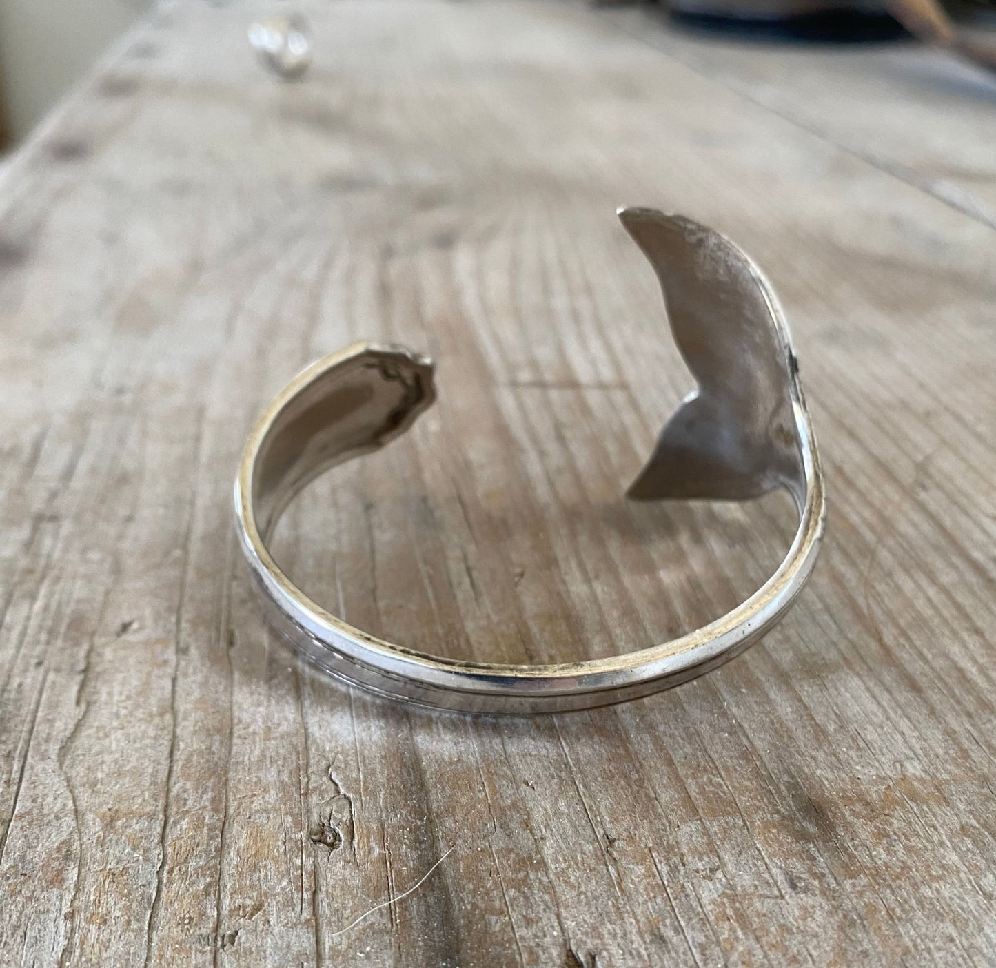 Spoon Cuff Bracelet - Mermaid Whale Tail