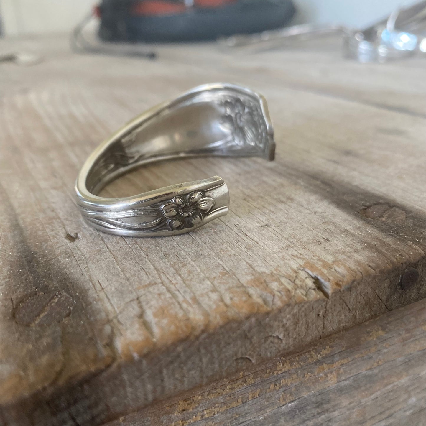 Spoon Cuff Bracelet - SPRING DAFFODIL