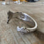 Spoon Cuff Bracelet - VINTAGE w/ GRAPES - #5314