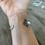 Spoon Cuff Bracelet - VINTAGE w/ GRAPES - #5314
