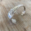 Spoon Cuff Bracelet - VINTAGE w/ GRAPES - #5314