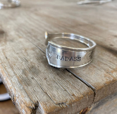 Spoon Cuff Bracelet - BADASS - SHAKESPEARE - #5324