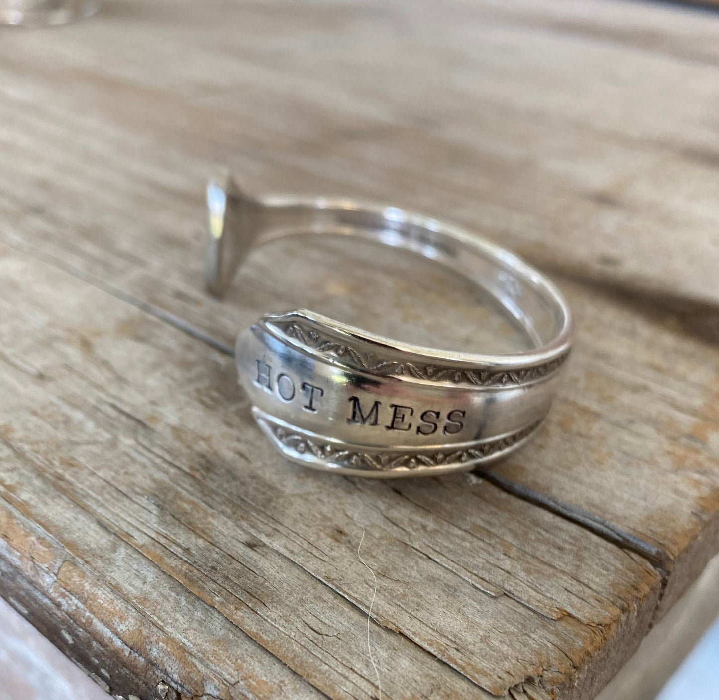 Spoon Cuff Bracelet - HOT MESS - #5325