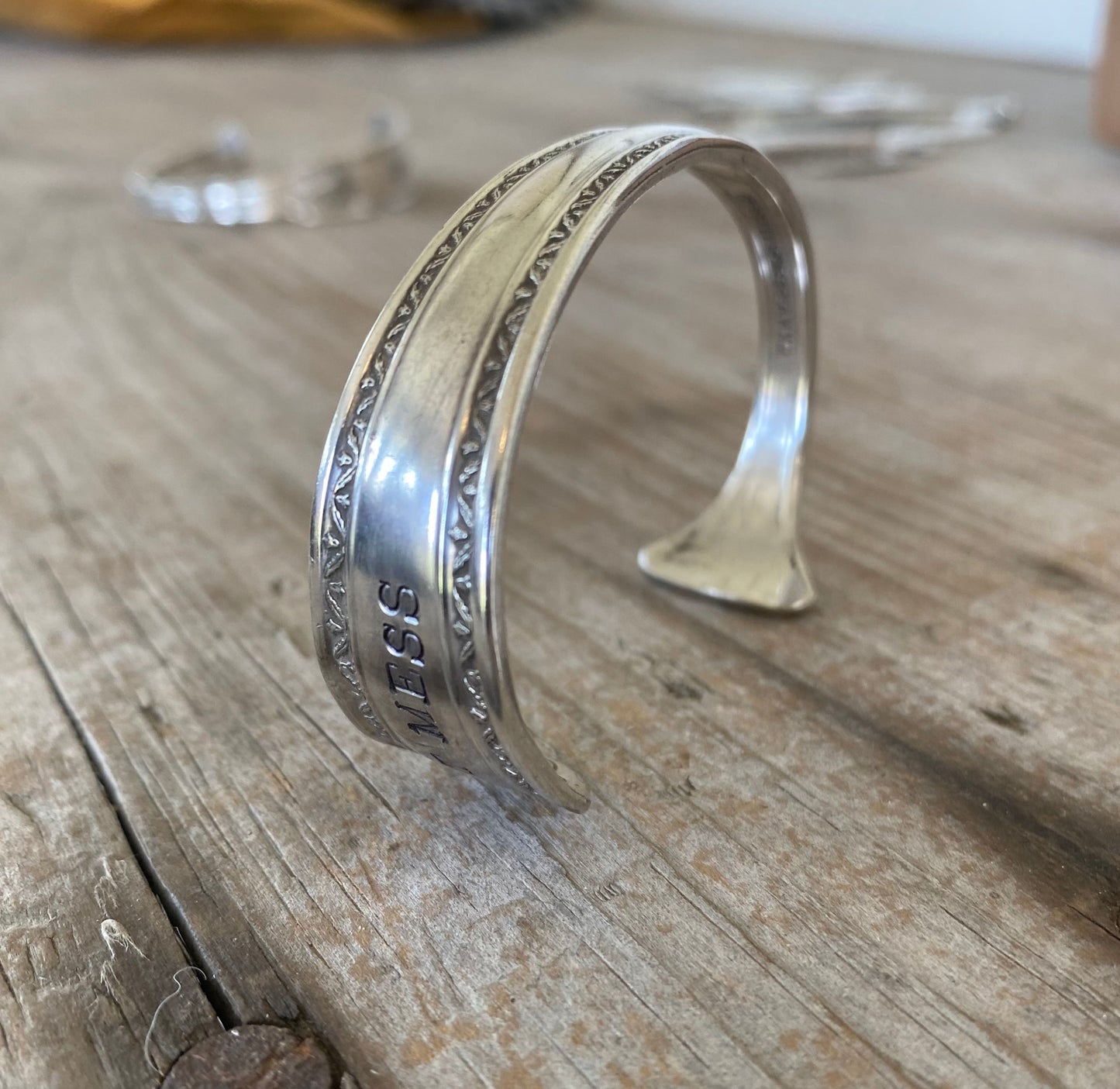 Spoon Cuff Bracelet - HOT MESS - #5325