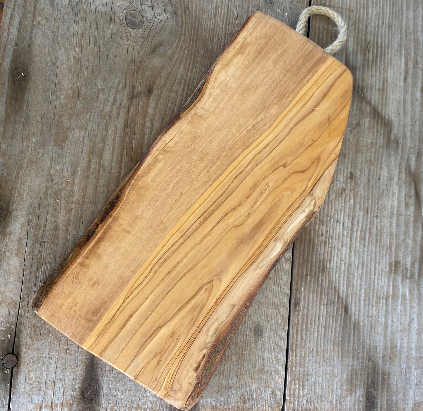 Italian Olivewood Charcuterie Board - #5369