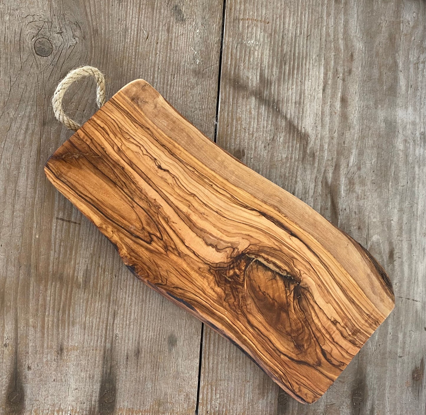 Italian Olivewood Charcuterie Board - #5373