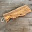 Artisan olivewood charcuterie board - heirloom quality Italian craftsmanship with natural wood grain