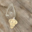 Silverware Collage Artisan Spoon Necklace - GILDA - #5392