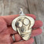 Silverware Collage Artisan Spoon Necklace - GILDA - #5392
