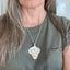 Silverware Collage Artisan Spoon Necklace - GILDA - #5392