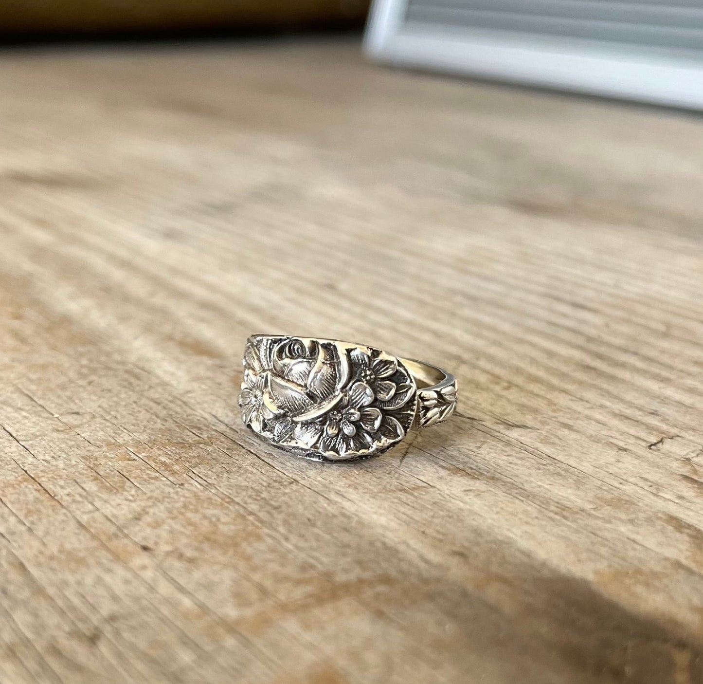 Sterling Spoon Ring - Kirk & Son #132