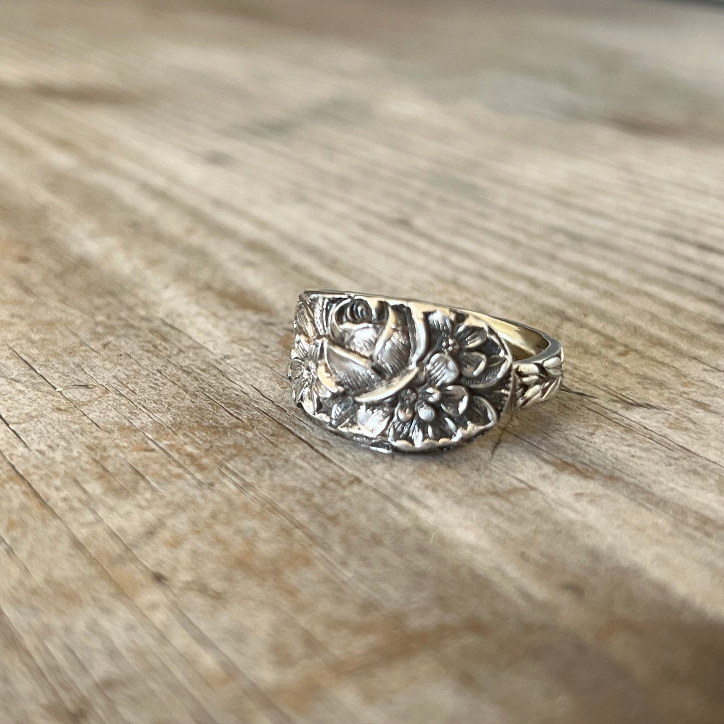 Sterling Spoon Ring - Kirk & Son #132