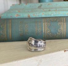 Stamped Spoon Ring - CHOICE - #5436