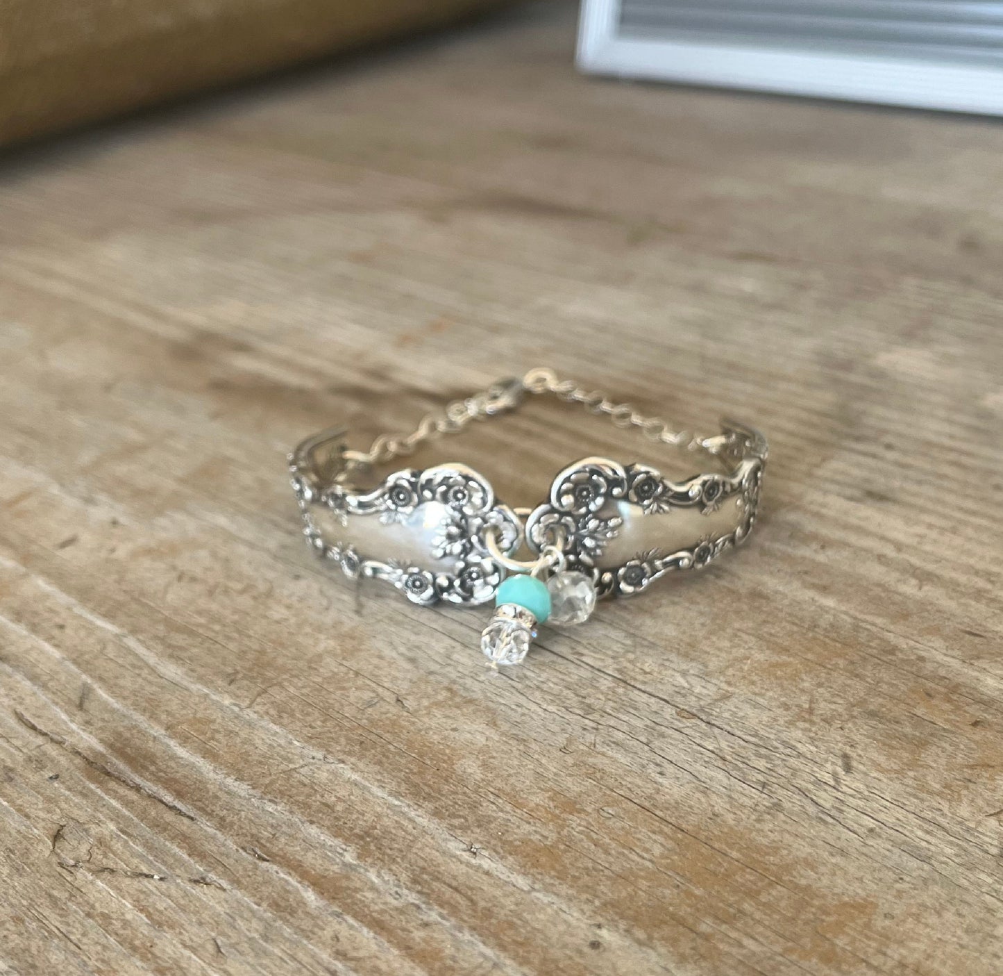 Sterling Silver Spoon Link Bracelet - GORHAM BUTTERCUP