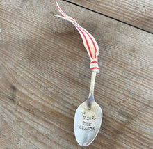 Stamped Spoon Ornament - TIS THE SEASON