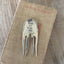 handcrafted vintage fork bookmark stamped TURN TO PAGE 394 - unique Harry Potter gift