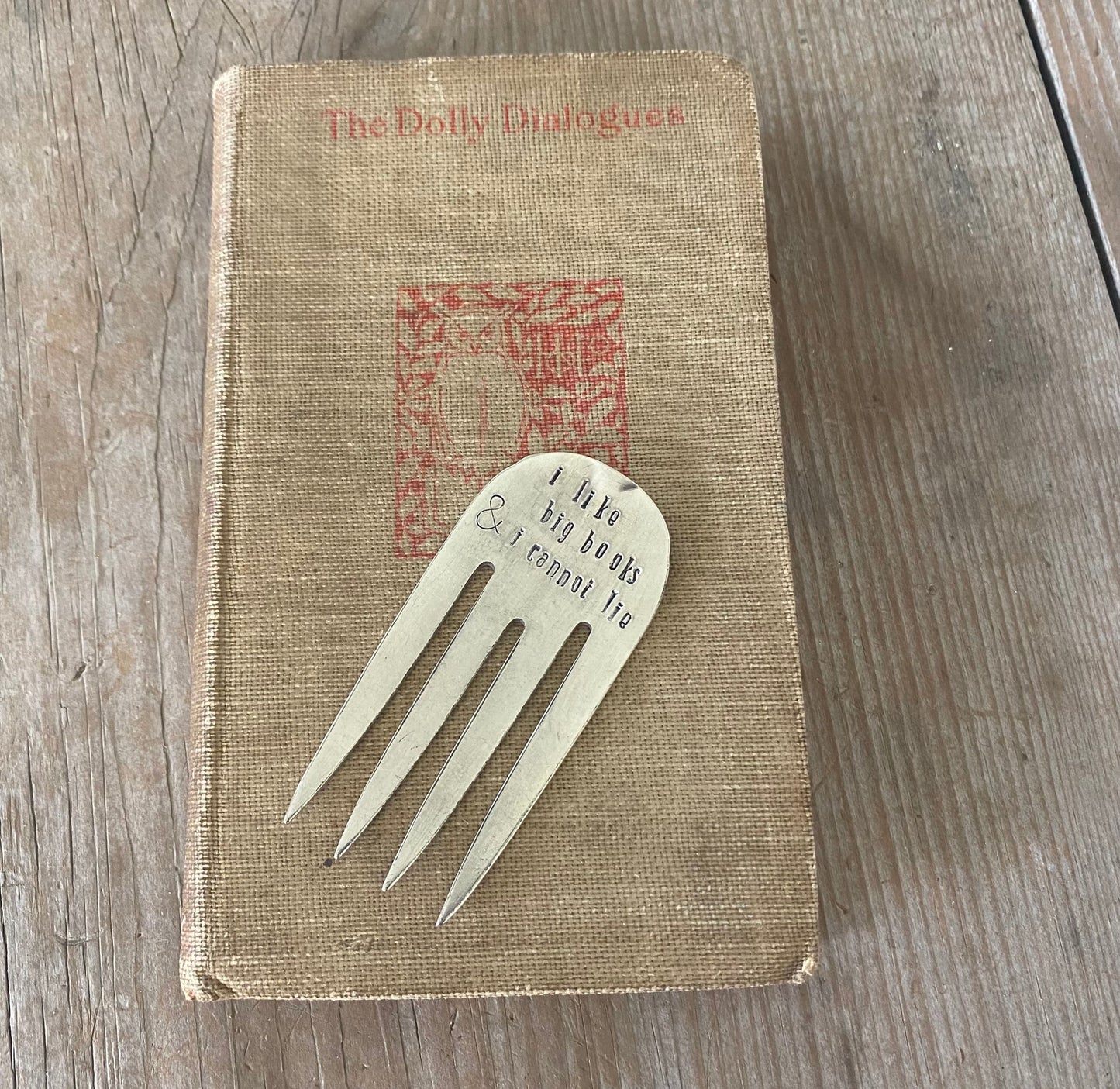 Fork Bookmark - I LIKE BIG BOOKS AND I CANNOT LIE