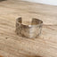 Sterling Napkin Ring Cuff Bracelet - CARRIE