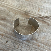 Sterling Napkin Ring Cuff Bracelet - CARRIE