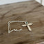 Spoon Cross Necklace - #5529
