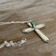 Spoon Cross Necklace - #5529