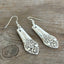 Spoon Earrings from 1881 Rogers Plantation pattern