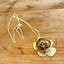 Artisan Sculptural Flower Spoon Necklace