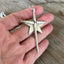 Fork Tine Cross Layered on Stylized Spoon Star Necklace - #5546
