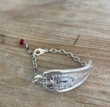 Stamped Spoon Bracelet LOVE - OLD COLONY - #5551