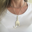 Fork Elephant Necklace - #4414