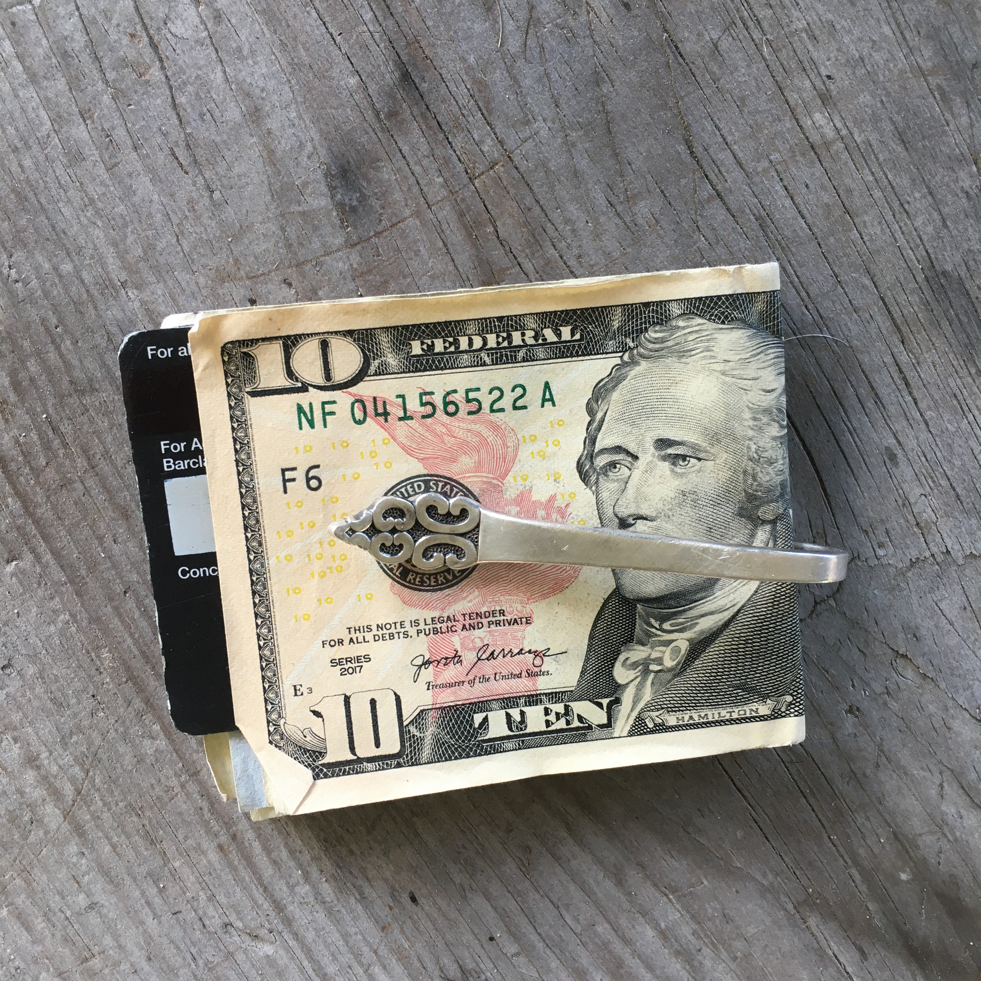 Handmade Spoon Money Clip