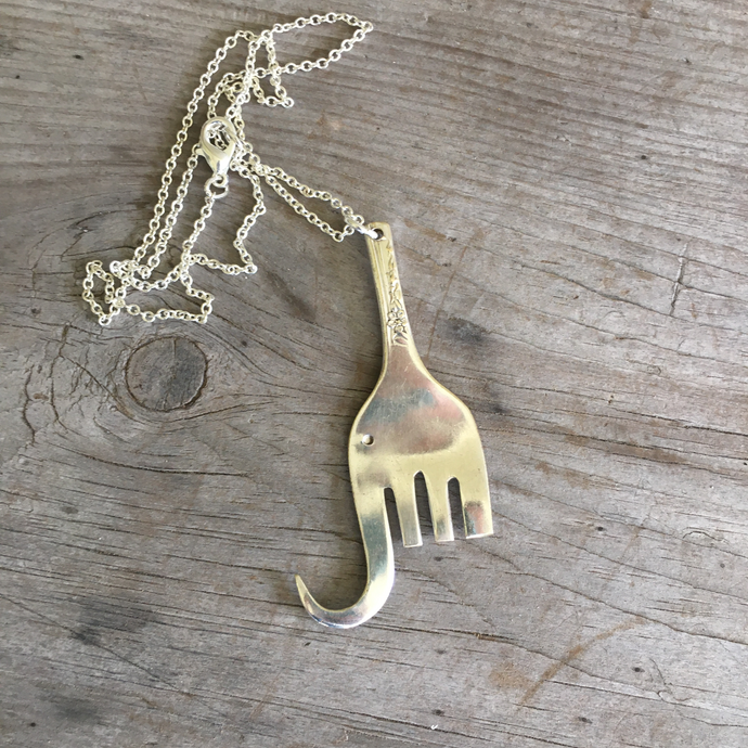 Fork Elephant Necklace - #4414