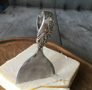 Charcuterie Board Cheese Knife from Eco-Friendly Recycled Vintage Spoon