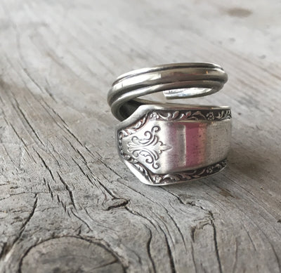 SALE Spoon Ring - ALDEN - #4079