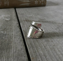 Ring made from upcycled spoon 