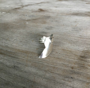 Whale Tail Spoon Ring