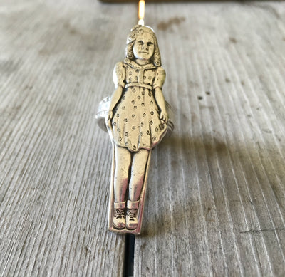 Dionne Quintuplets Figural Spoon Ring Cecile Size 8 3268 